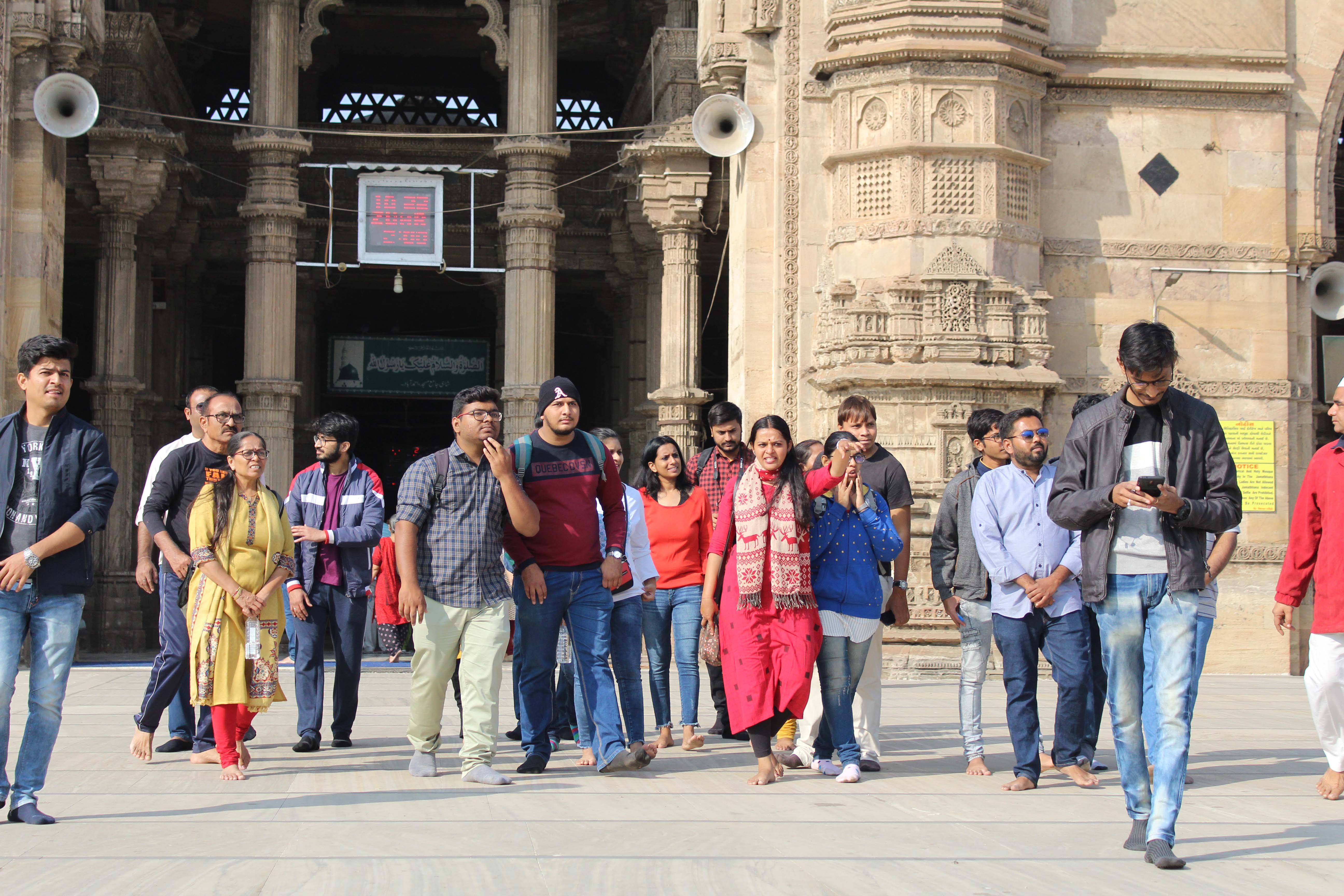 Heritage Walk At Jama Mosque